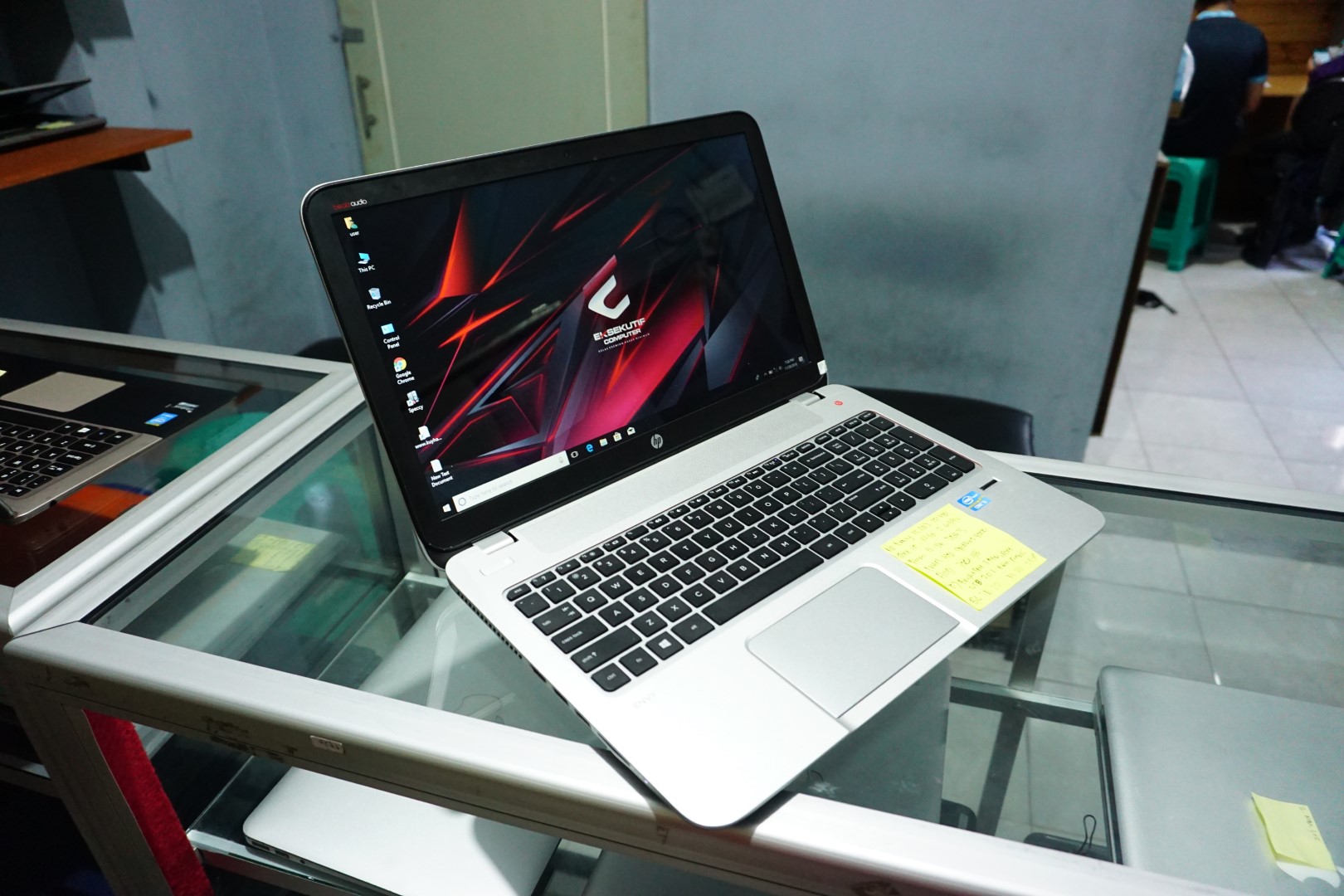 Jual Laptop HP Envy 15-J011DX Core i5 Silver Unit B