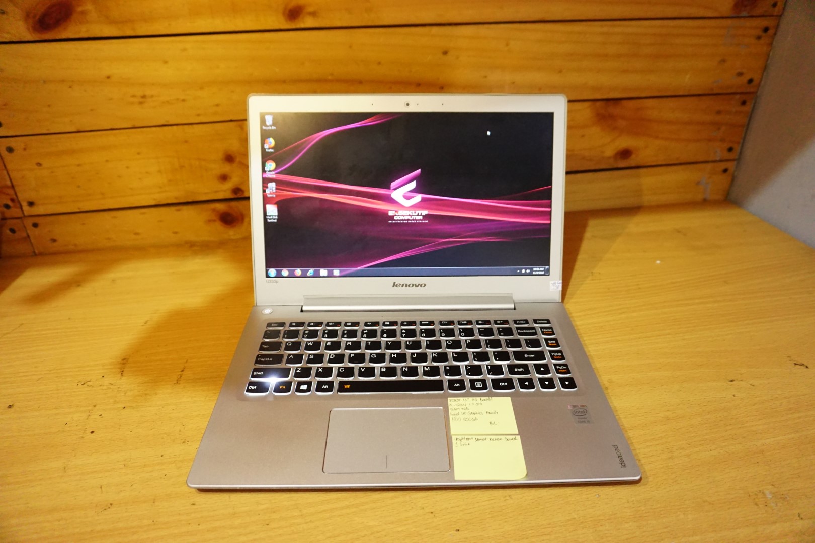 Jual Laptop Lenovo U330P Core i5 Silver