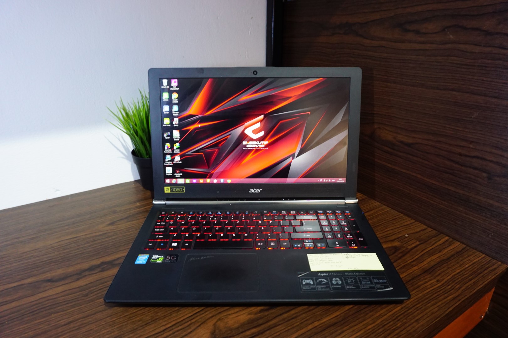 Jual Laptop Acer Nitro VN7-591G Black Edition