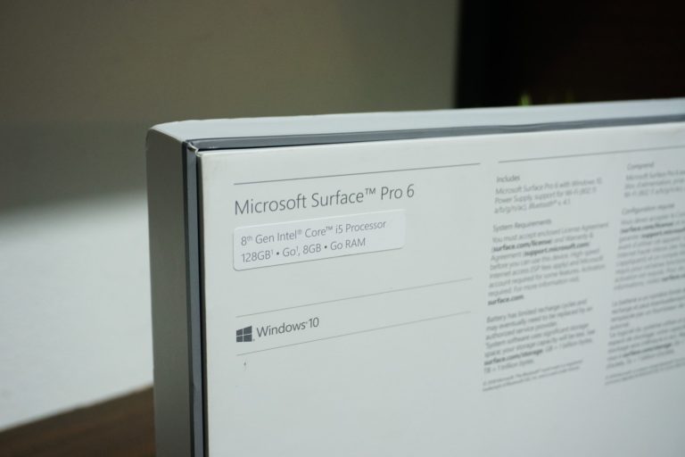 Jual Laptop Microsoft Surface Pro 6 Core i5 BNIB