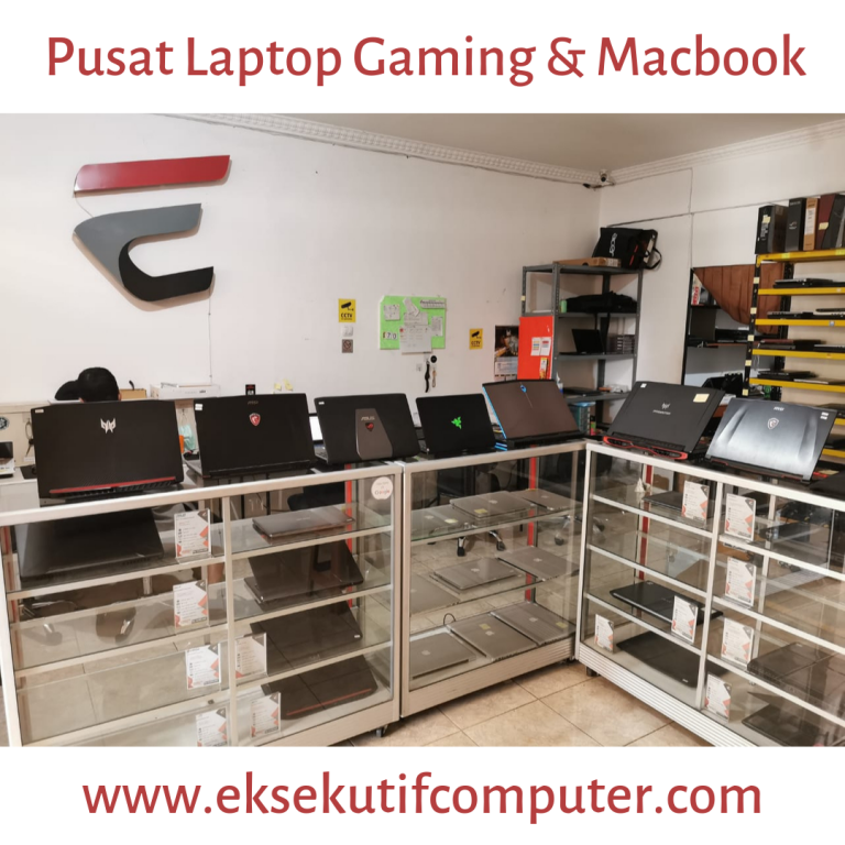 Jual laptop gaming second di bekasi a